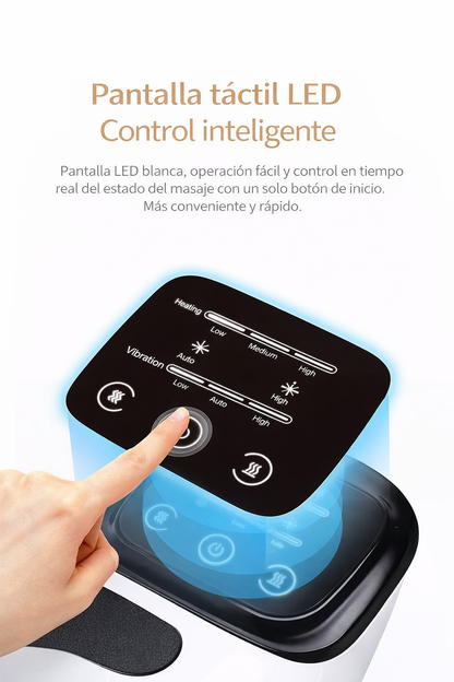 Masajeador Inteligente con Calor y Vibración
